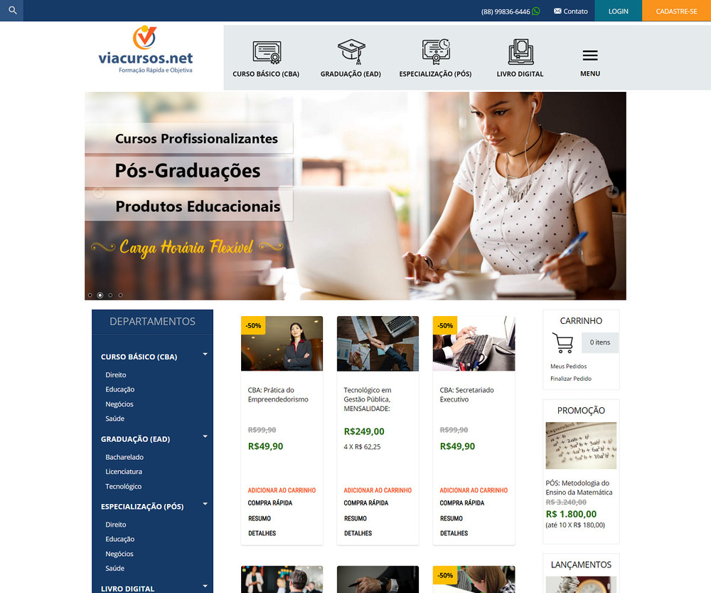 Design de Loja Virtual - Agora  GRTIS - Lojas Virtuais BR