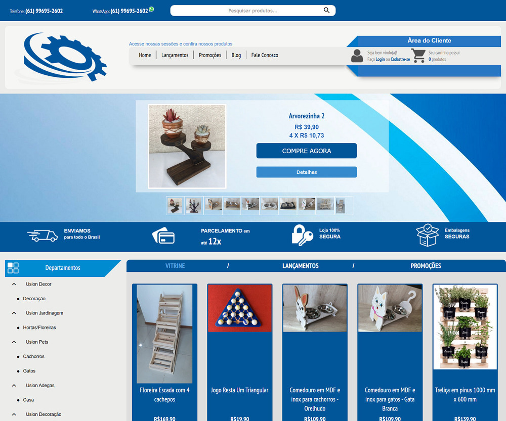 Design de Loja Virtual - Agora  GRTIS - Lojas Virtuais BR