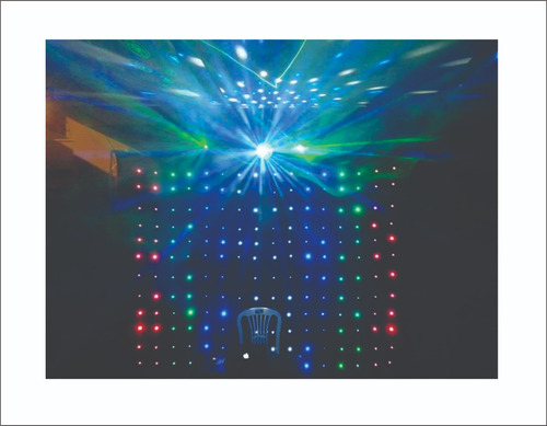 Cortina De Led 2,5 x 4,0 m RITMICO com SENSOR DE AUDIO