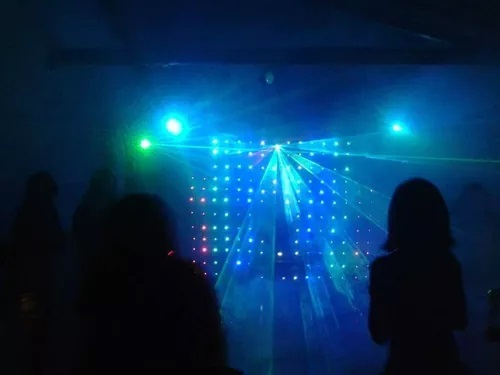 CORTINA DE LED 4,0 x 3,0 metros RITMICO com SENSOR DE AUDIO