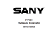 Manual de servio Sany SH750H com diagrama eltrico