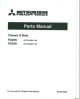 Catlogo de peas Mitsubishi empilhadeira FG20N AF17D-00011-UP FG25N AF17D00011-UP pdf em ingls 