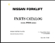 Catlogo de peas Nissan Forklift BF03A35V-920357 PDF em ingls 