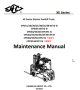 Manuais de servio Hangcha Empilhadeira Eltrica Srie XE PDF Ingls
