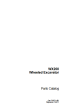 Catlogo de peas Case WX200Wheeled Excavator PDF em Ingls