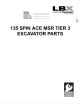 Catlogo de peas Link-Belt 135 SPIN ACE MSRTIER 3 PDF em Ingls