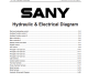 Manual de servio Sany SH750H com diagrama eltrico