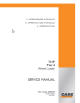 Manual de servio Case 721F Tier 4 Wheel Loader PDF Ingls