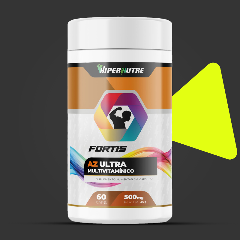 AZ Ultra Multivitamnico Fortis HiperNutre | 60 cpsulas de 500mg |