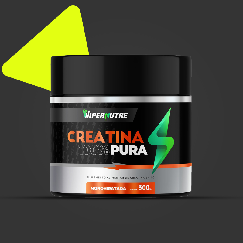 Creatina Monohidratada 100% Pura HiperNutre  300g