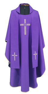 Casula bordada simples