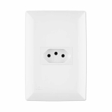 Tomada 4x2 10A Apoio Volutta