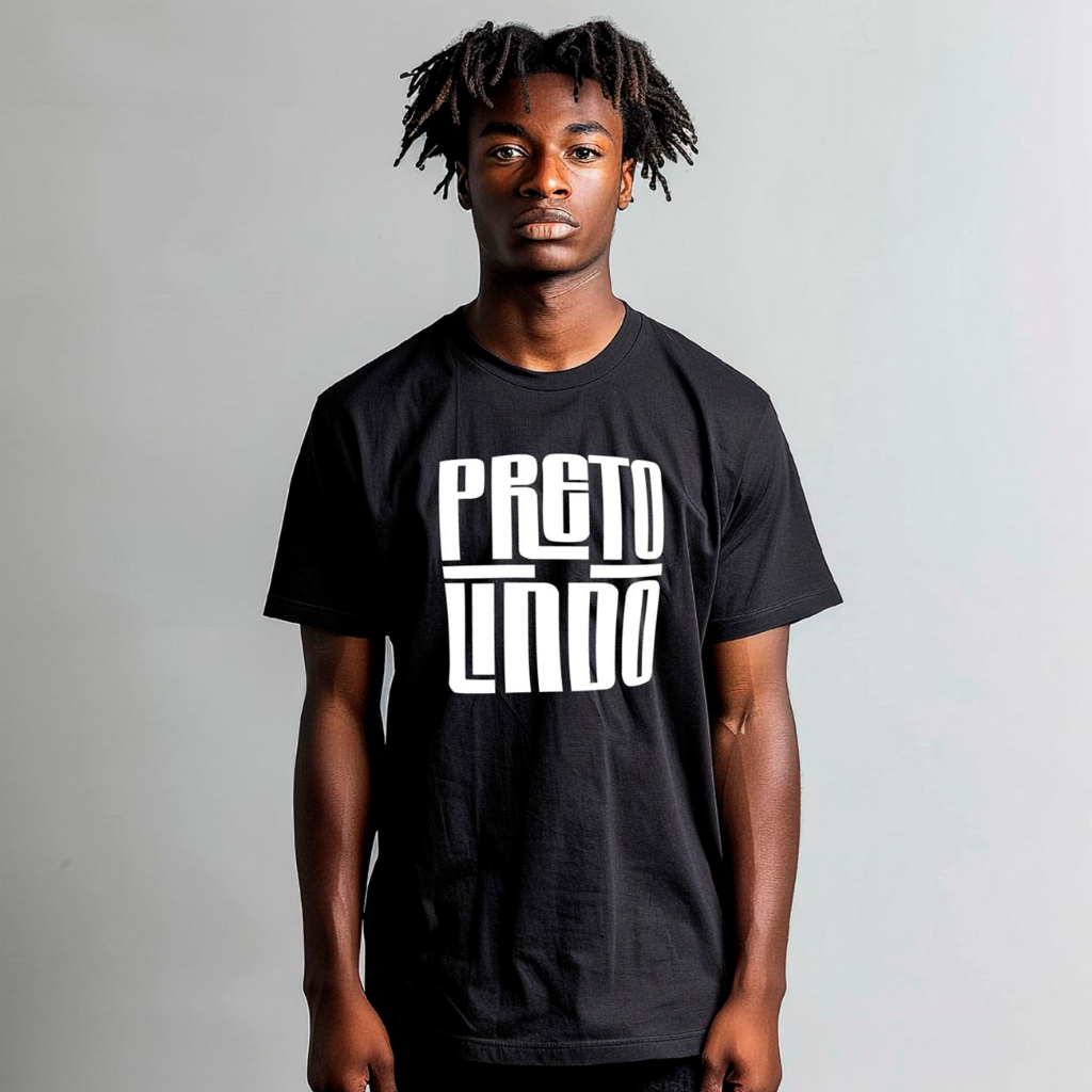 Camisa Oversized -- Preto lindo 