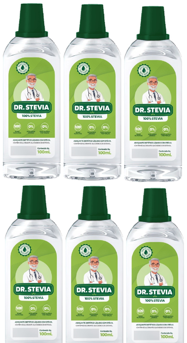 Atacado 6  Ado�antes Natural St�via Dr.Stevia Sem Amargo sem gl�ten