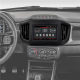 CENTRAL MULTIMDIA FIAT STRADA 2021 ANDROID 7 POLEGADAS