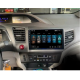 CENTRAL MULTIMDIA HONDA CIVIC 2012 A 2014 PAINEL CINZA DE 9 POLEGADAS