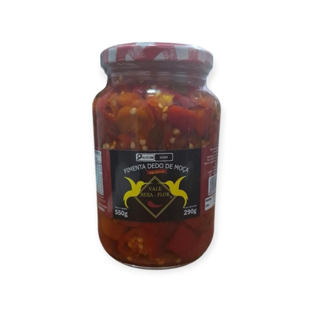 PIMENTA DEDO DE MOA EM FATIAS 290g