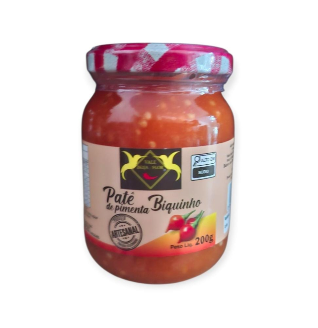 PAT DE PIMENTA BIQUINHO 200g