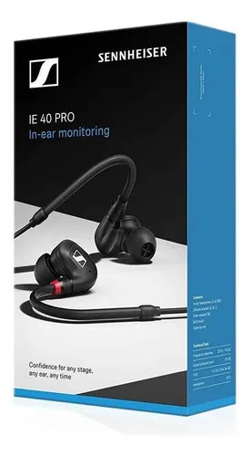 Fone De Ouvido Sennheiser Ie40 Pro - In Ear