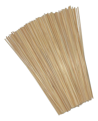 250 Varetas De Bambu Premium 20cm X 1.8mm Para Incensos