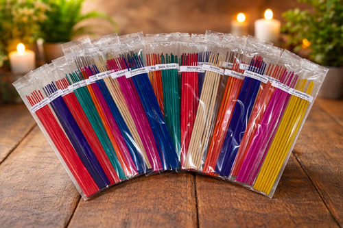 Kit Incensos 30 Fragr�ncias Diferentes - 210 Varetas Colors