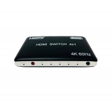 Chaveador SWITCH 4x1 HDMI 4K60Hz 4K2K- 4KEL404-2.0