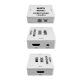 Mini Conversor HDMI-HDMI + udio Stereo (P2)Power by USB - EL088Mini