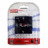 Chaveador Switch Hdmi 3x1 3d Full Hd (sem controle) DK301, DK301(B), EL303