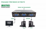 Chaveador VGA Switch 2x1 - EL12V