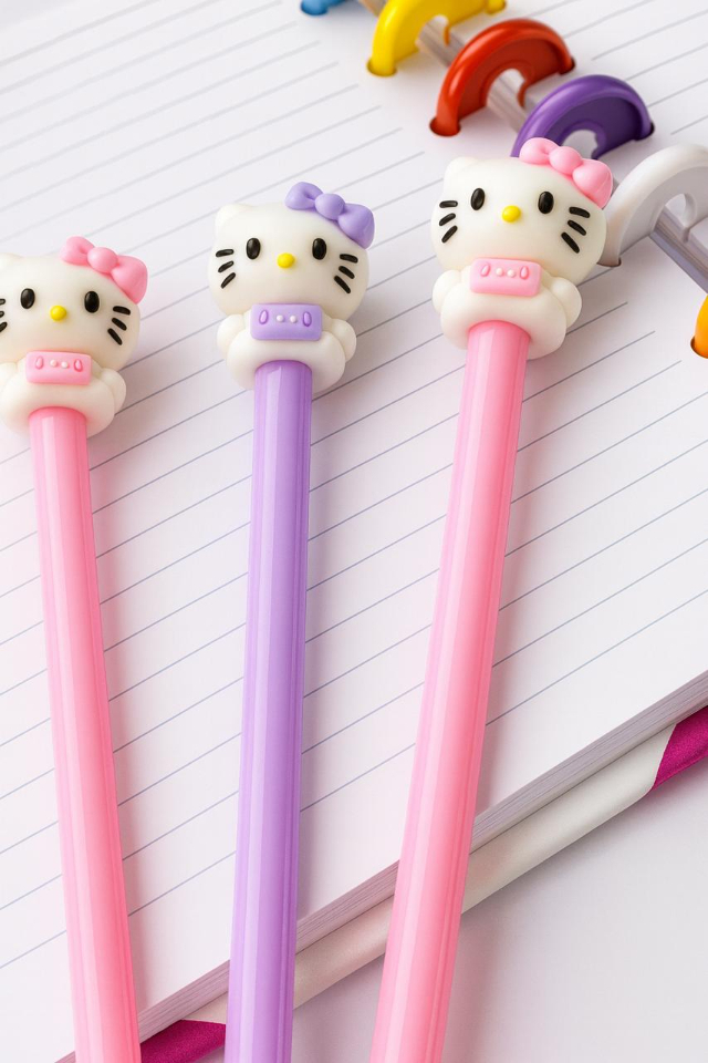 Caneta Fofa Hello Kitty 