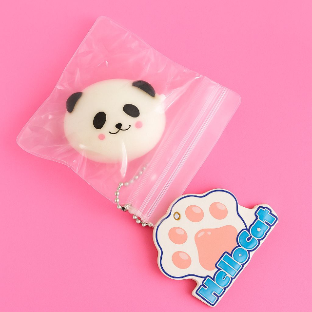 Chaveiro Squish pequeno - Panda