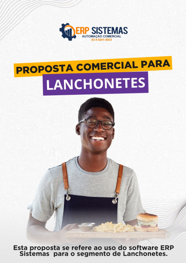 SISTEMAS PARA LANCHONETES