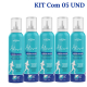MOUSSE EFERVESCENTE 150ML KIT COM 5 FRASCOS