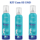 MOUSSE EFERVESCENTE 150ML KIT COM 3 FRASCOS