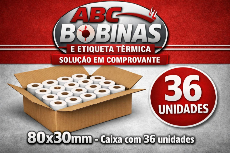 80x30 Caixa com 36 unidades