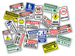 Placa Sinalizao 30x40cm - Produto personalizado - Solicite nosso catlogo