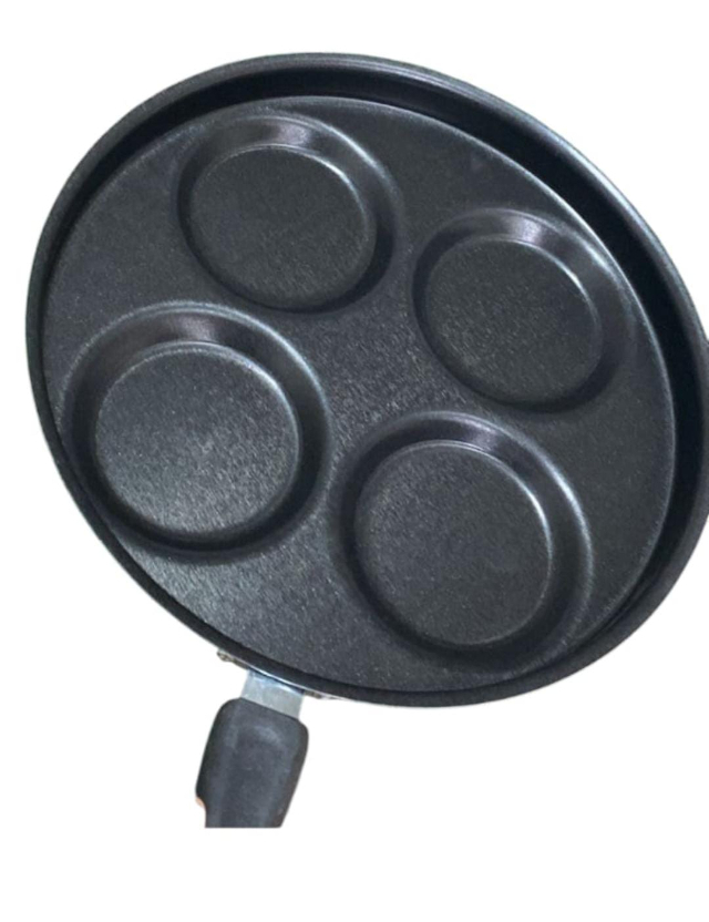 FRIGIDEIRA MULTIUSO 4 OVOS + TAMPA DE VIDRO