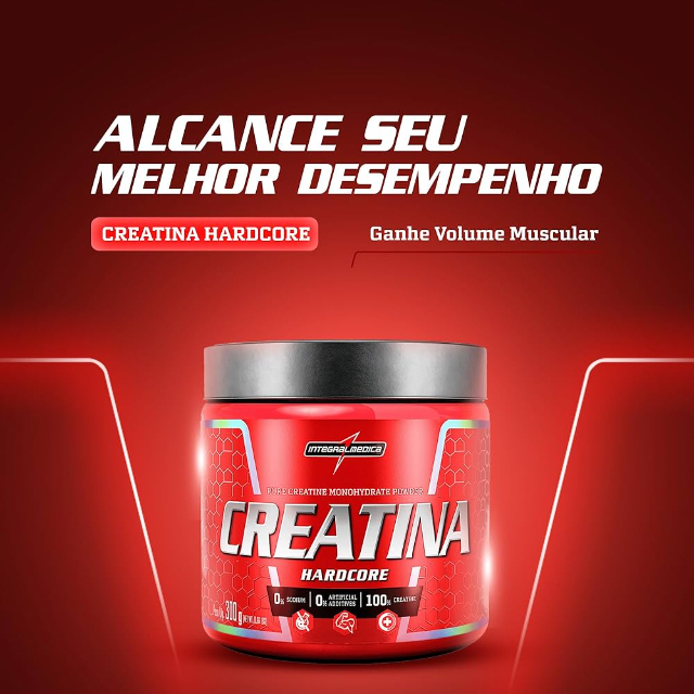 creatina em p� integral medica 