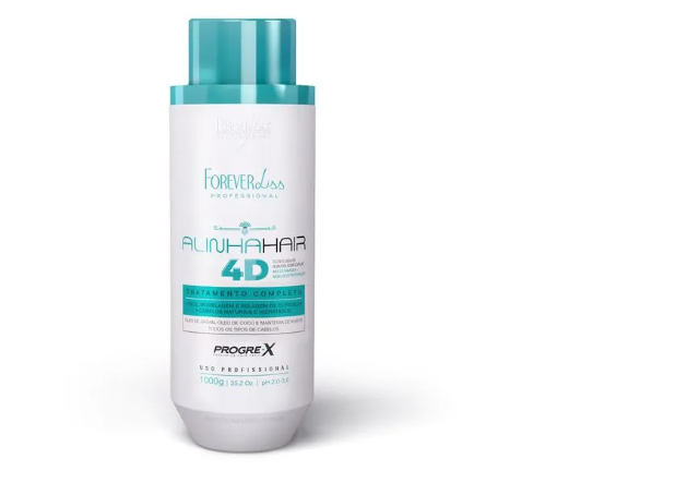 Alinhahair 4d Realinhamento Capilar Forever Liss 1000g