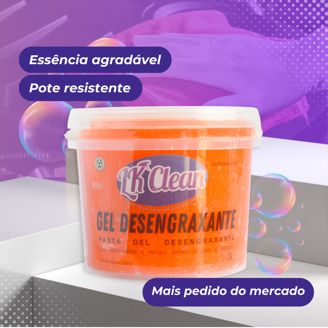 Pasta para Lavar M�o - Desengraxante Sab�o Mec�nico 3l Laranja
