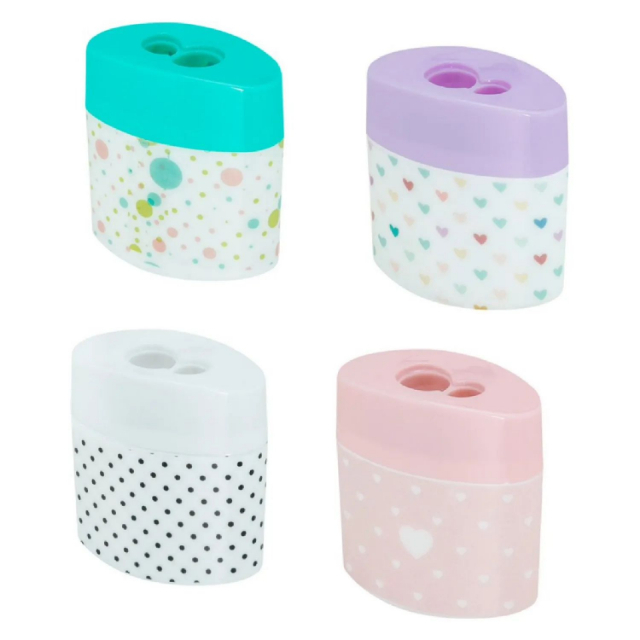 Apontador duplo Brw ESCOLHA A COR