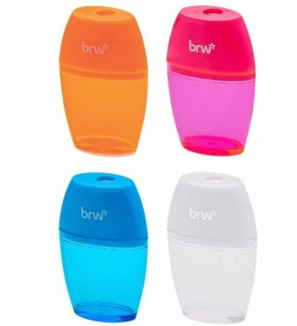 Apontador oval c/deposito Brw