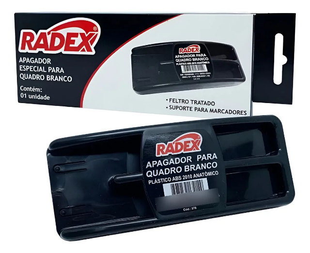 Apagador p/ quadro branco radex