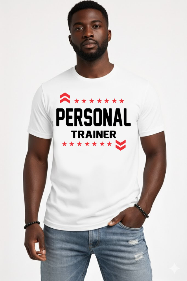 CAMISETA BRANCA PERSONAL TRAINER