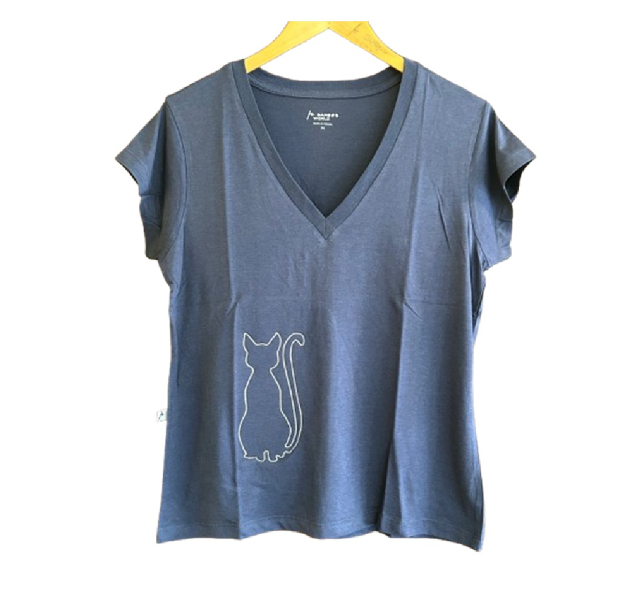 Camiseta de Viscose de Bambu