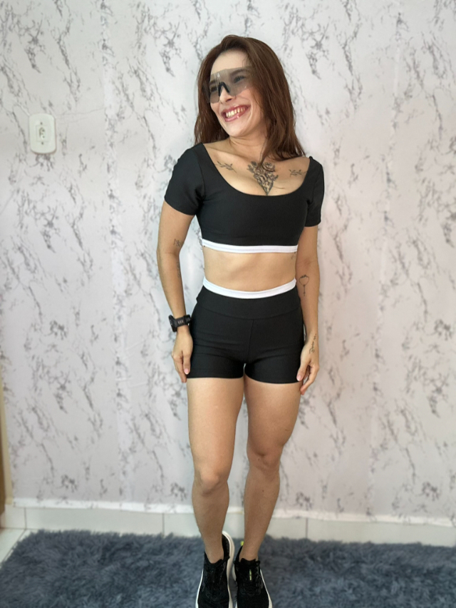 Conjunto de short ISA