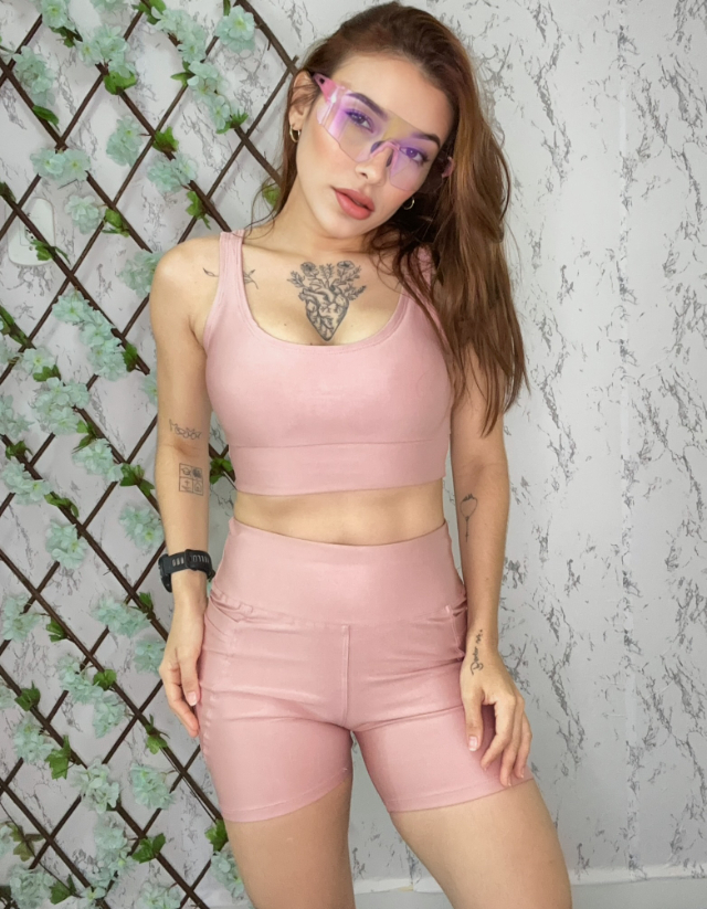 Conjunto FLUX short com bolso