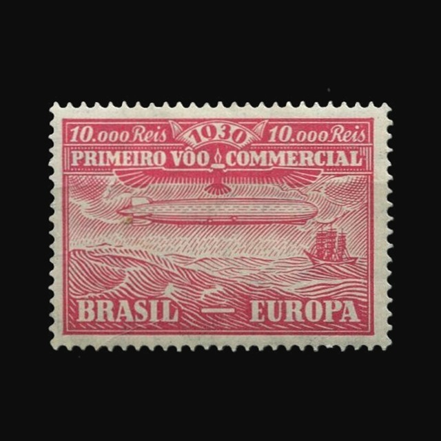 ZE02 N - ZEPPELIN, 10.000 RÉIS - 1930