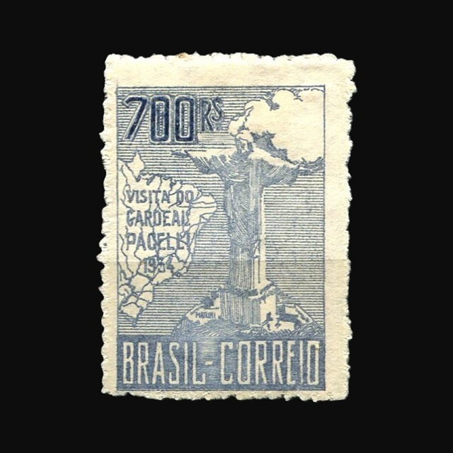 C0079A N - VISITA DO CARDEAL PACELLI, 700 RÉIS, 2ª TIRAGEM - 1934