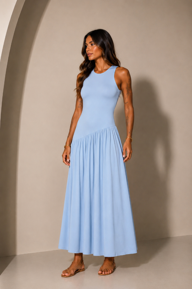 Vestido Poliamida manga nadador